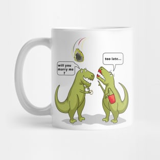 dino wedding Mug